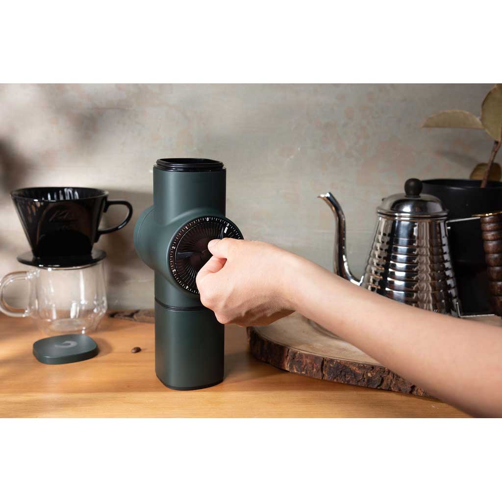Pietro Manual Coffee Grinder - Blue