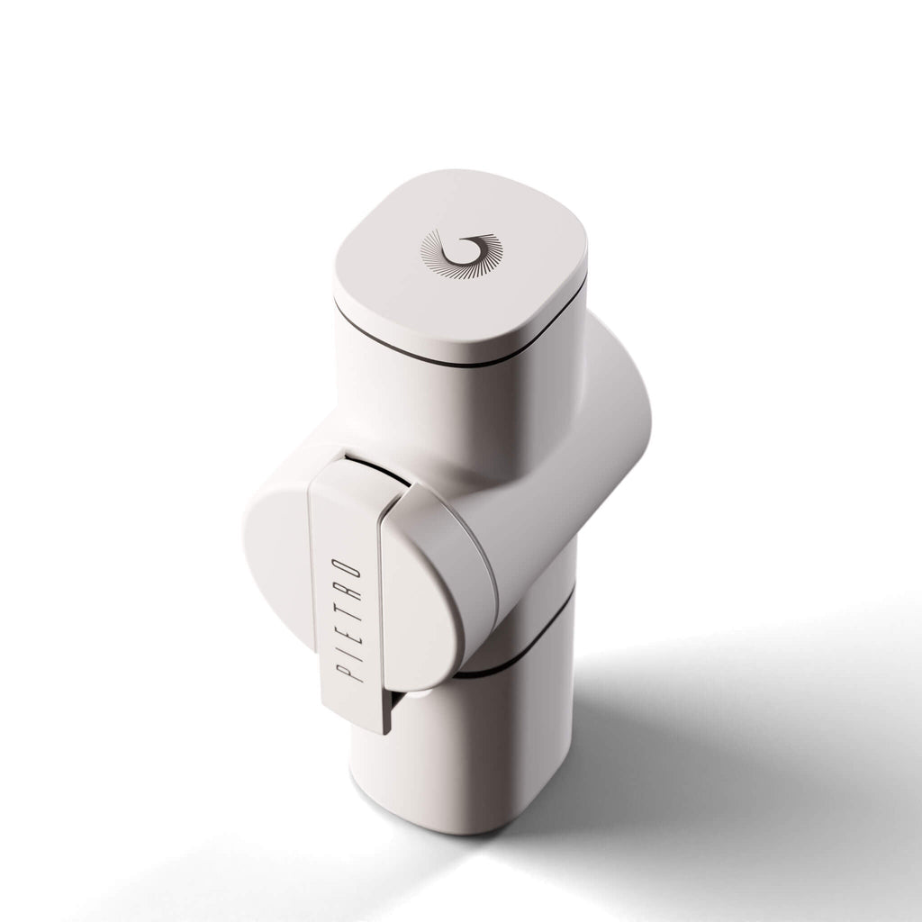 Pietro Manual Coffee Grinder - White