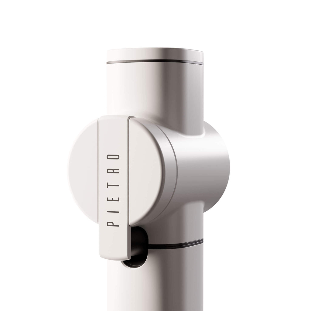 Pietro Pro Brewing Manual Coffee Grinder - White