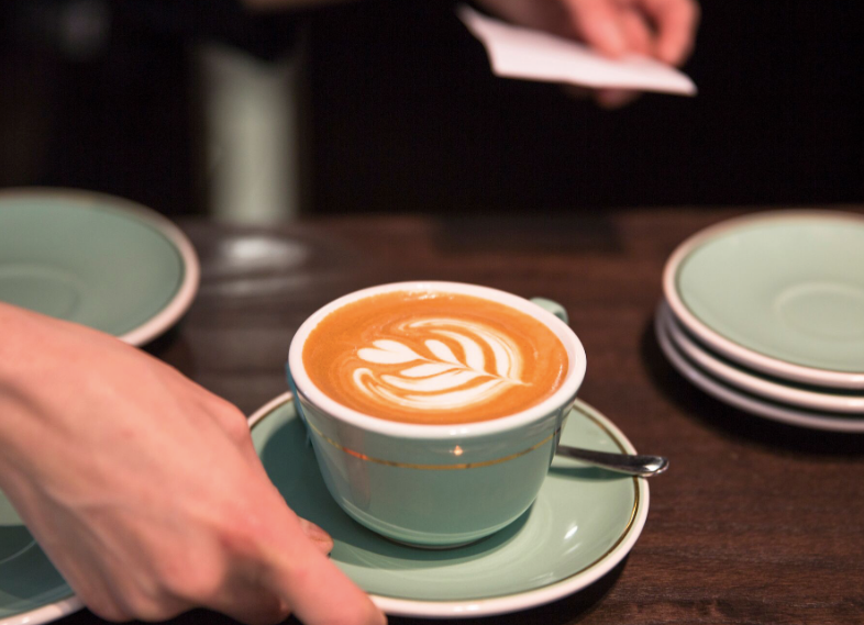 American Medical Association AMA Plaza Speciality Coffee in Chicago, The Loop, 30 N Wabash Street River North