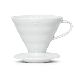 V60 Ceramic Coffee Dripper 02 - White – Mojo Coffee USA